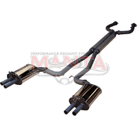 Dual 2.5in Cat Back Exhaust System (HSV VF 13-17)