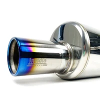 G200 Cat Back Exhaust w/Ti Rolled Tip (Forester XT SG 03-08)