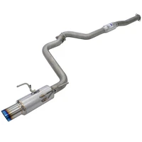 Titan G5 Titanium N1 Single Exit Cat Back Exhaust (WRX/STI 08-20)