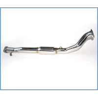 Down Pipe/Front Pipe w/High Flow Cat (Evo X CZ4A)