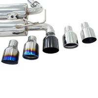 Gemini Cat Back Exhaust w/Ti Rolled Tips (370Z Z34 09-21)