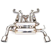 Gemini Cat-Back w/Straight Cut SS Tips (Nissan 370Z 09-19)