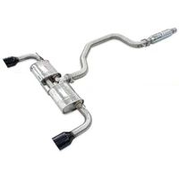 R400 "Signature Edition" Cat Back Exhaust w/Round Black Tips (Golf GTI Mk8 19-24)