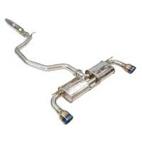 R400 Cat Back Exhaust w/Round Ti Tips (Golf GTI Mk8 19-24)