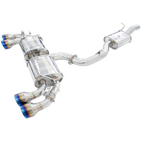 R400 Valved Cat Back Exhaust w/Round Ti Tips (Golf R Mk8 19-21)