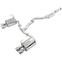 Q300 Cat Back Exhaust w/SS Rolled Tips (WRX Sedan VB 22+)