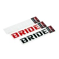 Bride Logo Sticker - Red