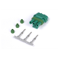 Plug and Pins Only - Suit 1 Bar GM MAP Sensor - Green