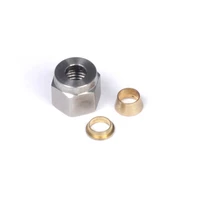 1/4 Nut and Brass Ferrule Only