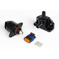 Idle Air Control Kit - Billet 2 Port Housing With 2 Screw Style Motor - 10mm - 3/8"