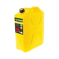 Fast Flow Plastic Fuel Can 20L Diesel Yellow