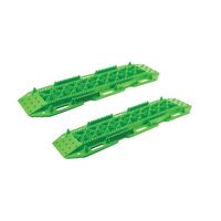 4x4 Nylon Recovery Tracks Green - 2 Pack