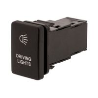Driving Light Push Button Switch - Blue (Prado/Landcruiser 200 Series 2008+)