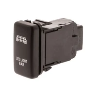 Light Bar Push Button Switch - Green (Hilux/Landcruiser 100 Series 98-13)