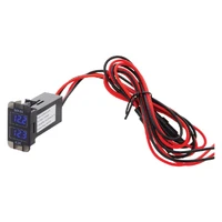 Dual Battery Voltmeter Blue LED (Early Toyota)