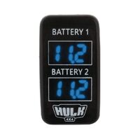Dual Voltmeter OE RPL Blue LED (Early Toyota)