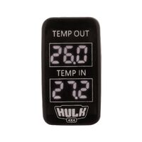 Dual Temperature Meter OE RPL White LED (Early Toyota)