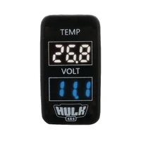 Temp & Voltmeter OE RPL White & Blue LED (Early Toyota)