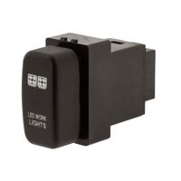 Work Light Push Button Switch- Amber (Pajero/Triton 02-15)