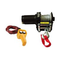 Electric ATV Winch 1500lbs 12v Steel Cable