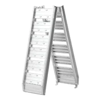 Motorcycle Ramp 200Kg Each 1.82M Aluminium Folds Flat