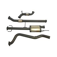 Stainless Steel Exhaust Kit (Triton MN 4WD 10-15)