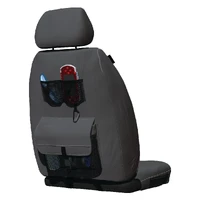 Universal HD Canvas Seat Cover Grey Fronts