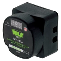 VSR & Voltmeter 140Amp 12V Cut In 13.3V Cut Out 12.8V