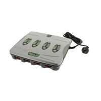 4 Bank 5 Stage Fully Automatic Battery Charger - 4 x 4 Amp 12V