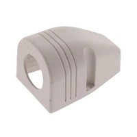 Single Surface Mount White Housing T/S 4X4 Sockets
