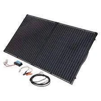 160W Folded Solar Panel - Black