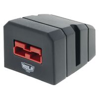 Single Surface Mount Housing 50Amp Ando Style Plug Red