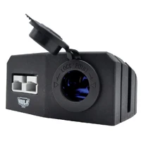 Double Surface Mount Housing 50Amp Anderson Style Plug