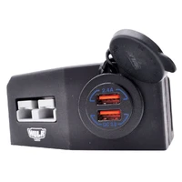 Double Surface Mount Housing 50Amp Anderson Style Plug