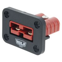 Single Flush Mount Housing 50A Ando Style Plug Red
