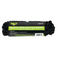 Reflective Rope 15 Metres Black 60Kgs Working Load