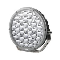 9" Rnd LED Driving Lamp Drivng Beam 9-36V 160W 37 LEDs Silvr