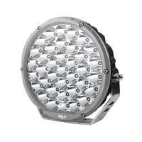 9" Rnd LED Driving Lamp Drivng Beam 9-36V 160W 37 LEDs Silvr