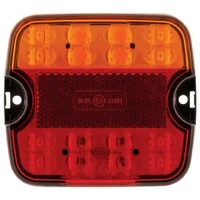 LED Stop/Tail/Ind/Lic PL Lamp 9-33V w/ Reflex Reflector 0.5M