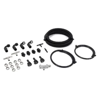Braided Fuel Line & Fitting Kit for Top Feed Fuel Rails & OEM FPR (WRX 02-07/STI 07)