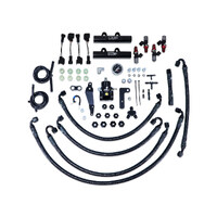 PTFE Fuel System Kit w/ ID Injectors, Aeromotive FPR, Fuel Rails 2600cc (WRX 08-14/STI 08-21)