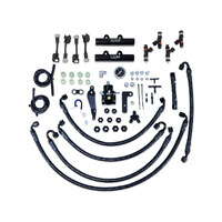 PTFE Fuel System Kit w/ FIC Injectors, Aeromotive FPR, Fuel Rails 1000cc (WRX 08-14/STI 08-21)
