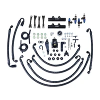 PTFE Flex Fuel System Kit w/ FIC Injectors, Aeromotive FPR, Fuel Rails 1200cc (WRX 08-14/STI 08-21)