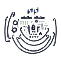 PTFE Flex Fuel System Kit w/ FIC Injectors, Aeromotive FPR, Fuel Rails 2150cc (WRX 08-14/STI 08-21)
