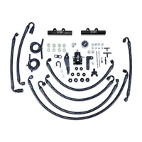 PTFE Flex Fuel System Kit w/ Aeromotive FPR, Fuel Rails (WRX 08-14/STI 08-21)