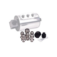 Stainless Steel AN Breather Fitting Set (WRX 05-14/STI 04-21)