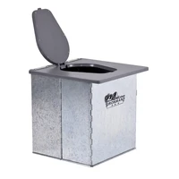 Foldable Bush Toilet - 200kg Rated