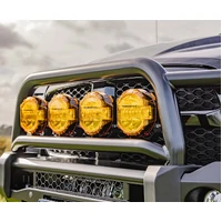 Driving Light Lens Cover - 5" Scope - Amber, X2