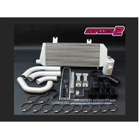 Series 2 Front Mount Intercooler Kit (Landcruiser 100 Series 1HDFTE) Auto