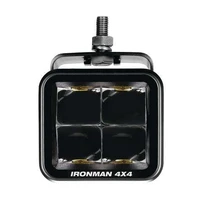 20W Bright Cube Spot Beam LED Cube Light - 70 x 64mm Each - Clear